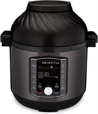 英国代购Instant Pot Pro Crisp 11合1 多功能电饭煲空炸机220v