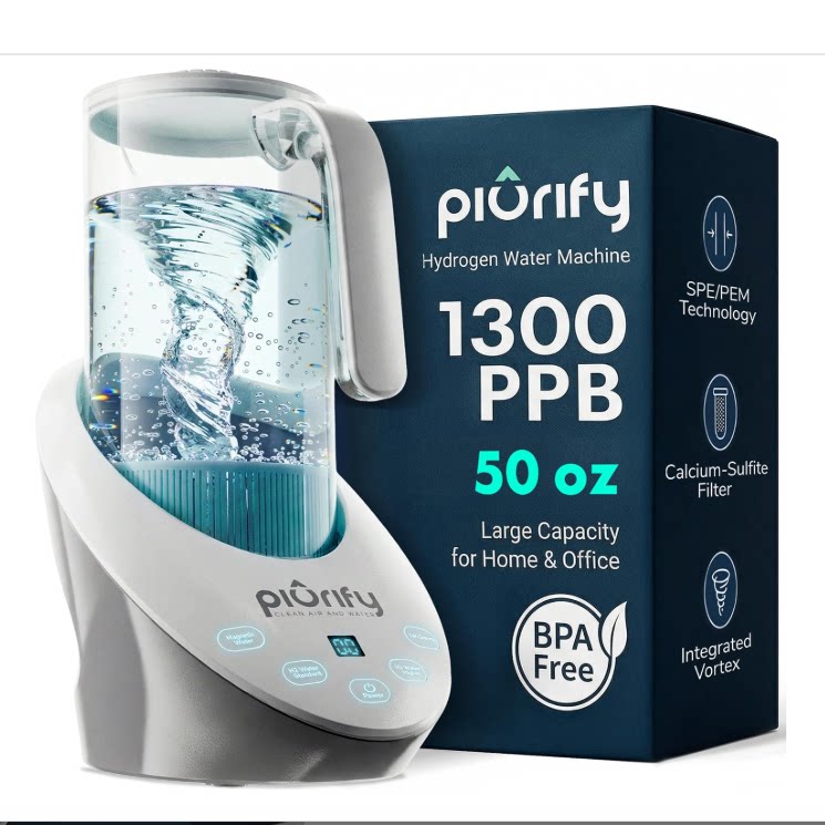 美国购PIURIFY 3 in 1 Hydrogen Water Machine 3合1氢水机净水器