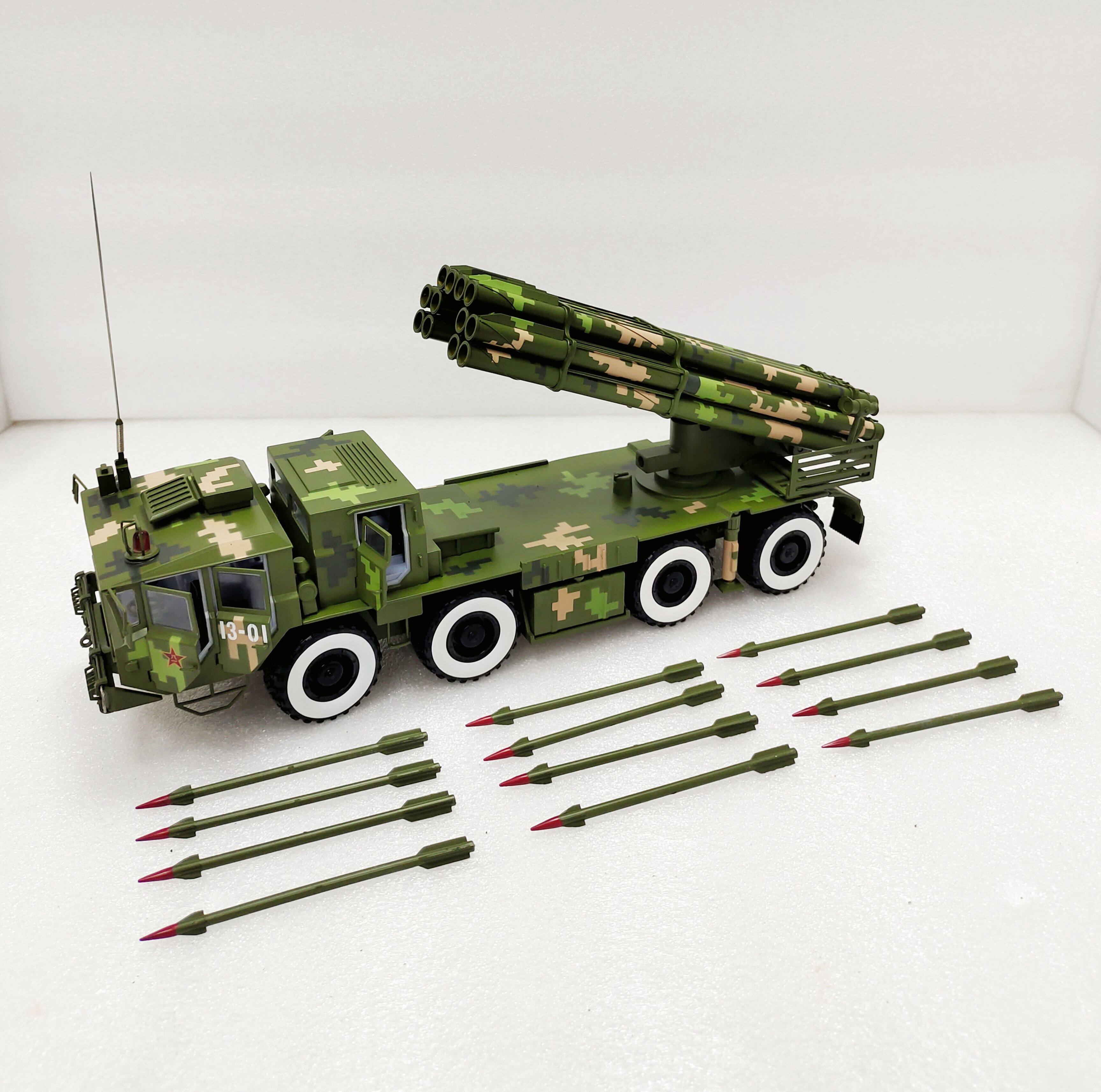 PHL03式300毫米火箭炮模型合金仿真军事成品摆件纪念收藏展览送礼