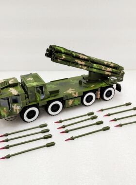PHL03式300毫米火箭炮模型合金仿真军事成品摆件纪念收藏展览送礼