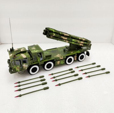 PHL03式300毫米火箭炮模型合金仿真军事成品摆件纪念收藏展览送礼