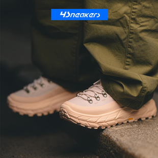 SUMMIT HOKA ONE TOR 厚底增高皮革拼接徒步越野休闲登山鞋