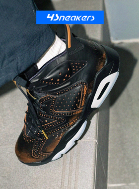 Air Jordan 6  AJ6反转红外线黑红男女高帮复古篮球鞋CT8529-001