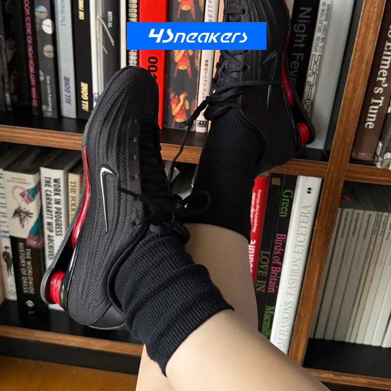 Nike Shox Z 耐克女士低帮棕色气柱跑步鞋训练休闲鞋HQ7540-201