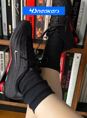 Nike Shox Z 耐克女士25新款米白色低帮气柱跑步鞋HQ7540-004