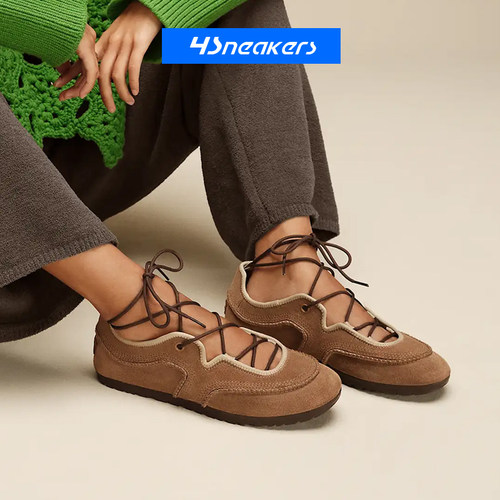 UGG  QUILL BALLET SNEAKER 绒面女款芭蕾鞋休闲鞋1184790-CTSN
