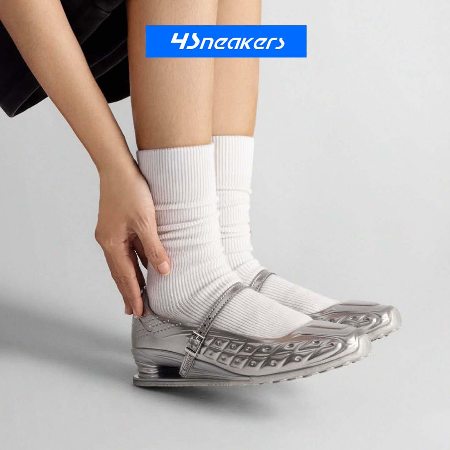 Nike/耐克 SHOX ZC ALISTR女款搭扣舒适贴合玛丽珍鞋休闲鞋IR5510