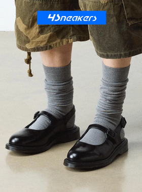 Dr.Martens马丁 Madaline Slingback 玛丽珍扣环皮质凉鞋43032001