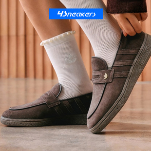 复古低帮休闲板鞋 Adidas Handball LOAFER KJ2533 乐福鞋