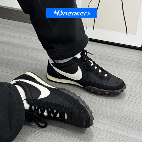 NikeWaffleRacer黑白休闲鞋