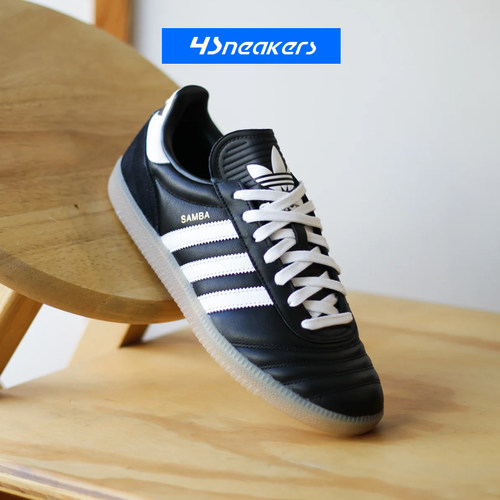 阿迪达斯Adidas Samba JP 黑色男女时尚休闲足球鞋运动板鞋JQ9056