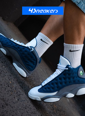 Air Jordan 13 AJ13 海军蓝2026复刻版高帮复古蓝球鞋IW3808-400