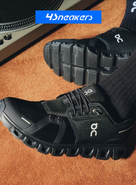 On昂跑Cloud 6 黑白男款舒适防滑休闲鞋跑步鞋3WF10061200
