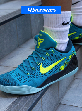 Nike耐克 Zoom Kobe 9 科比9黑曼巴 低帮实战篮球鞋FZ7334-100