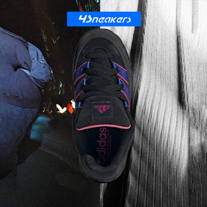 阿迪达斯AVENUE&SON x Adidas Adimatic 黑紫男子低帮板鞋IF6692