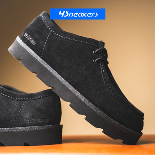 Clarks Meare Walla其乐低帮绒面英伦复古靴子袋鼠休闲鞋26183761