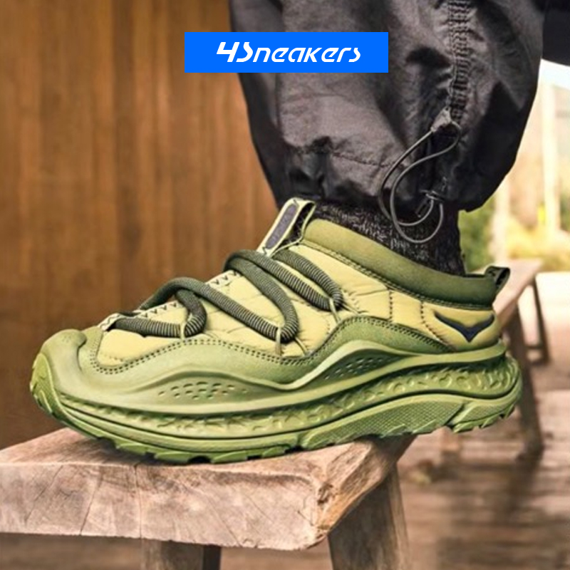 HOKAONE粗鞋带一脚蹬保暖休闲鞋