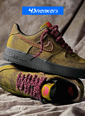 Nike Air Force1 AF1 空军一号黑武士男女低帮休闲板鞋CW2288-001