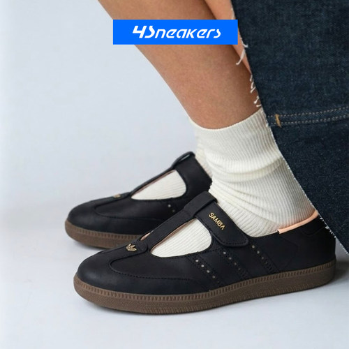 Adidas三叶草SAMBA JANE女子舒适百搭时尚玛丽珍鞋KJ3970