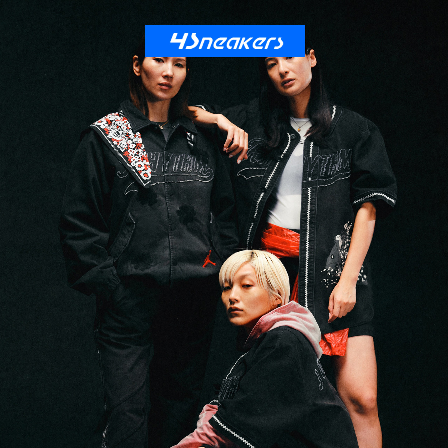 Nike Jordan x NOMARHYTHM TEXTILE联名刺绣飞行员夹克外套