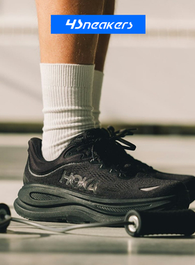 HOKA ONE ONE Bondi9 舒适网布耐磨透气低帮休闲城市通勤跑步鞋