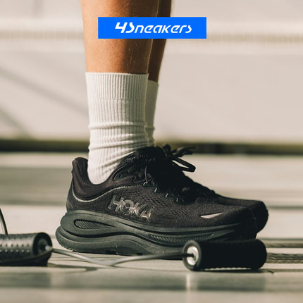 HOKA ONE ONE Bondi9 舒适网布耐磨透气低帮休闲城市通勤跑步鞋