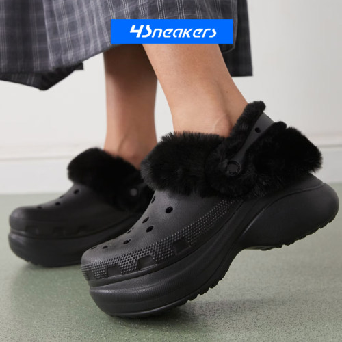 Crocs云朵经典厚底洞洞鞋