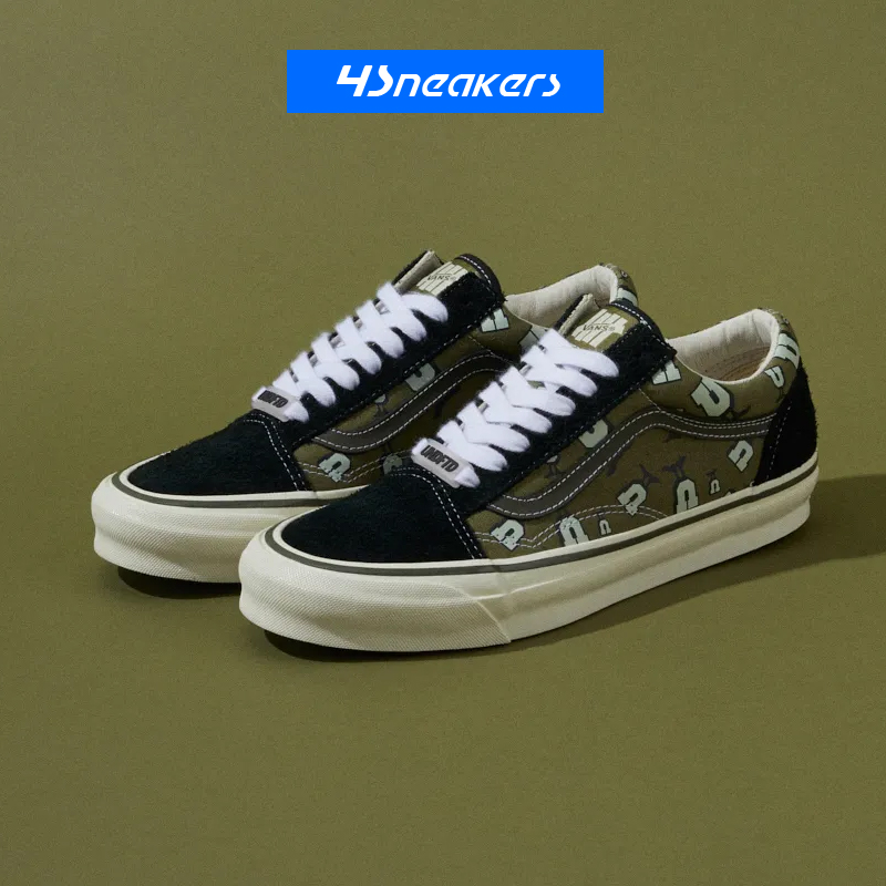 范斯UNDEFEATED x Vans Old Skool U-MAN 低帮帆布鞋 VN0A4P3XGRN 运动鞋new 板鞋 原图主图