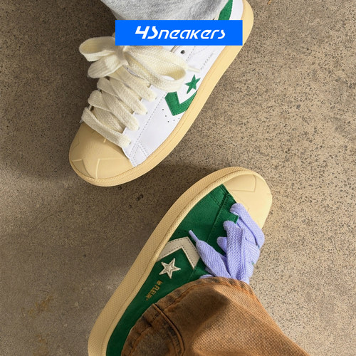 Converse x Tyler The Creator匡威联名白绿板鞋休闲鞋A20365C