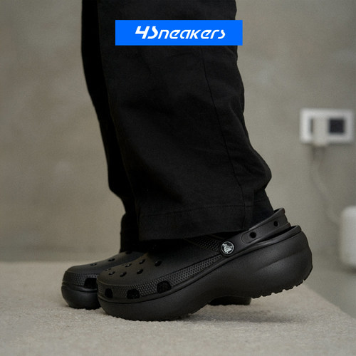 Crocs云朵经典厚底洞洞鞋