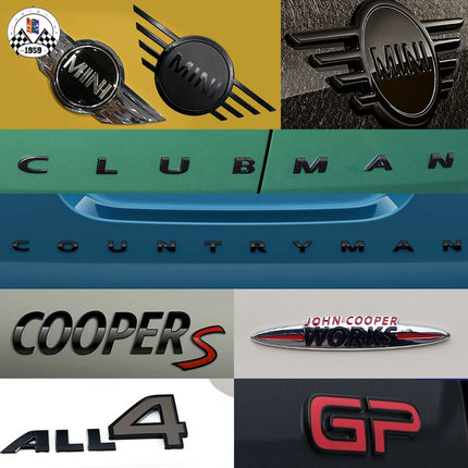 适用于宝马mini Cooper S clubman countryman JCW正厂字符字母标