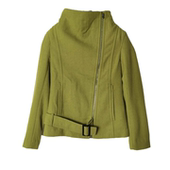 优雅简约立领羊毛短款 SD正品 折扣女士时尚 外套2201