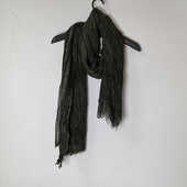 圣迪家品牌折扣女士褶皱晕染毛边亚麻围巾披肩3711