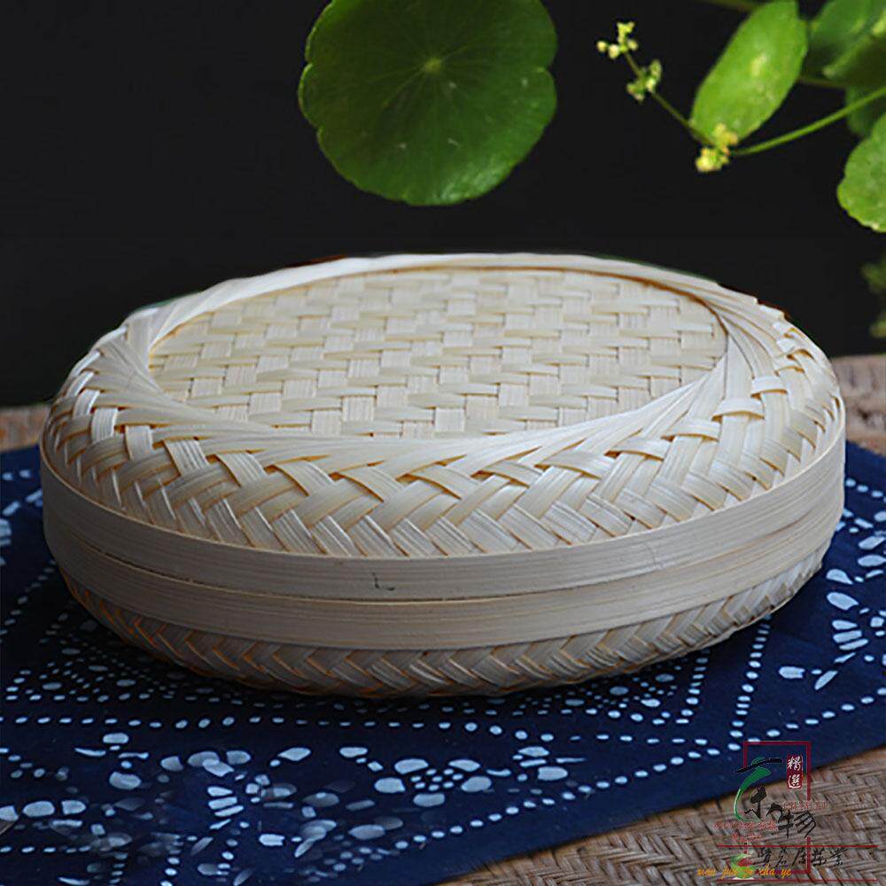 竹编通用普洱茶七子饼醒茶357克