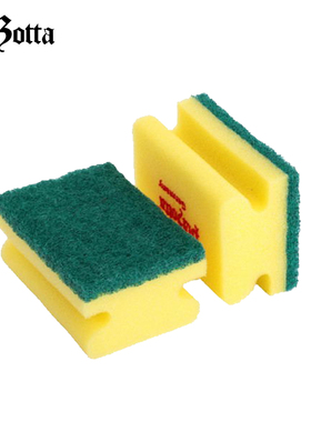 欢喜婆 买5送1 德国 plazotta 洗锅海绵 擦布 2只装 01225