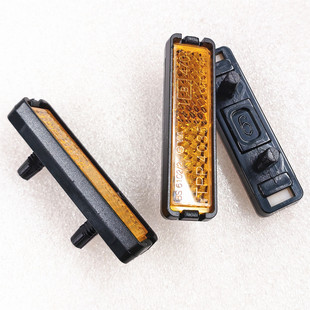 捷安特自行车脚踏板反光片安全警示灯山地车公路车城市通勤车脚蹬