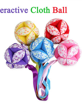 Soft Plush Rattle Ball for 0-12 Months/Safe&Colorful Ball