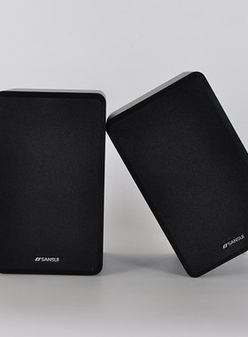 山水木质家庭影院5.1环绕音箱4寸全频家用电脑卧室桌面小无源音响