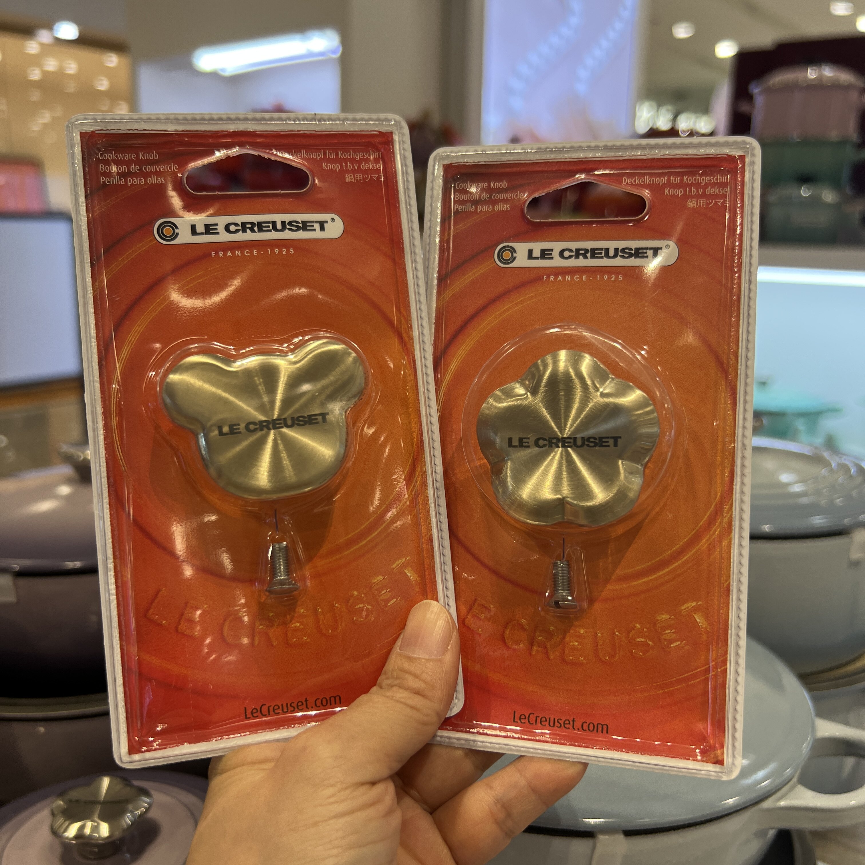 Le Creuset酷彩铸铁锅盖耳把手锅钮替换钮花扣/小熊扣/金扣/心扣,厨房/烹饪用具,锅具可拆卸把手,淘宝优惠券,粉丝福利购,淘宝优惠卷