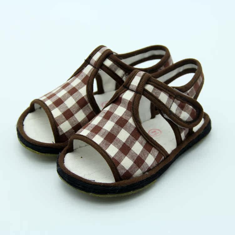 Sandales enfants en coton orteil suture de voiture pour été - semelle Melaleuca - Ref 1053477 Image 5