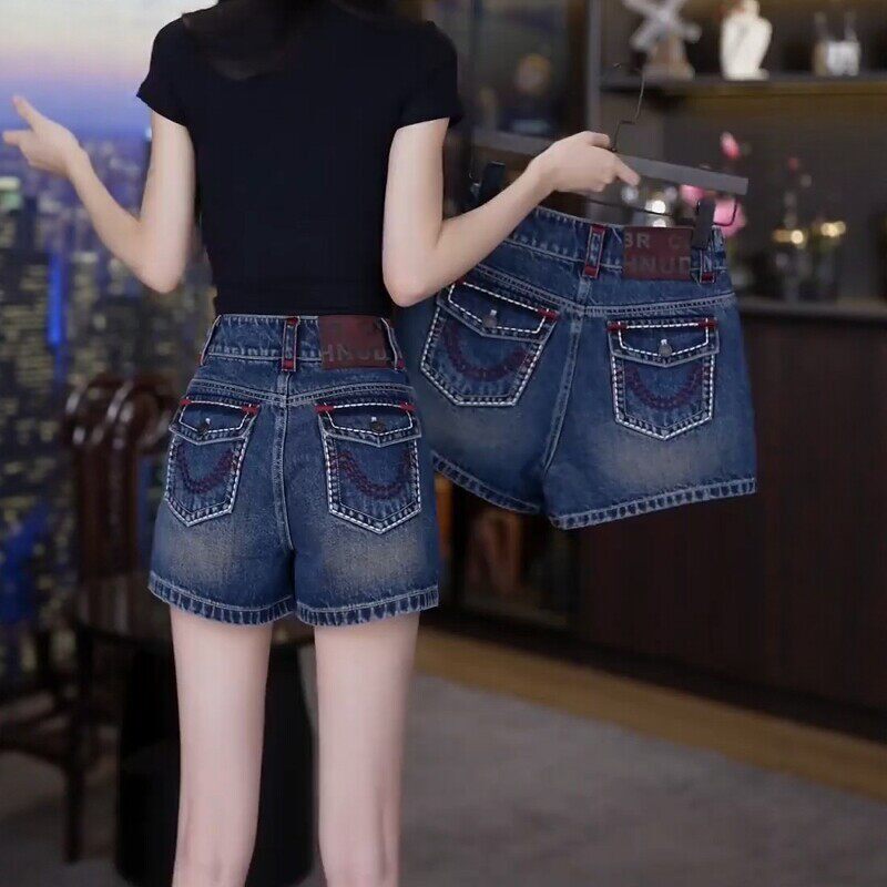 胖mm显瘦显腿长a字阔腿热