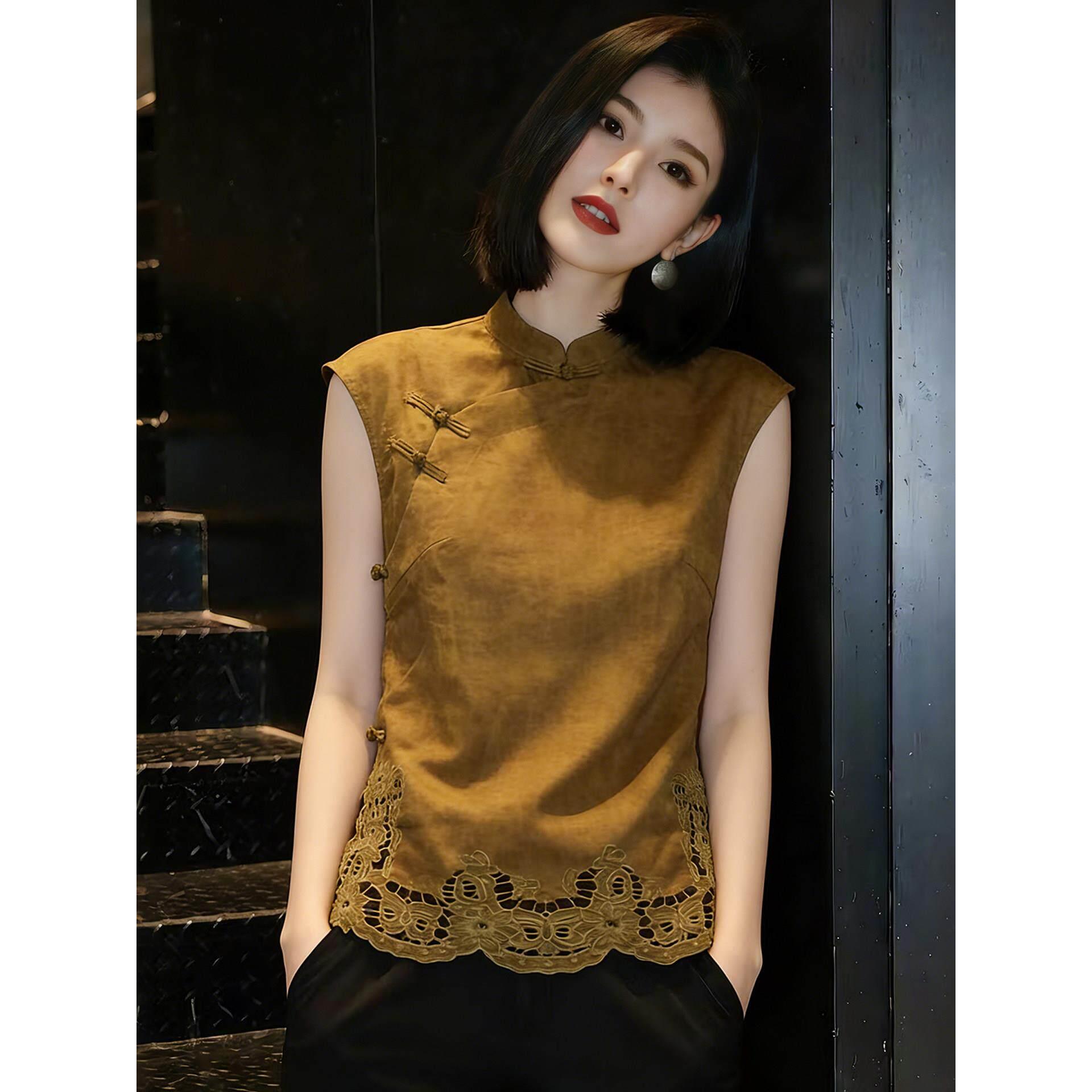 刺绣气质高级感大码女装