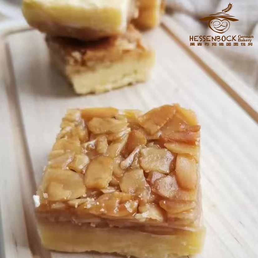 北京黑森布克德国面包房圣诞节蜂蜜杏仁饼HONEY ALMOND SQUARE