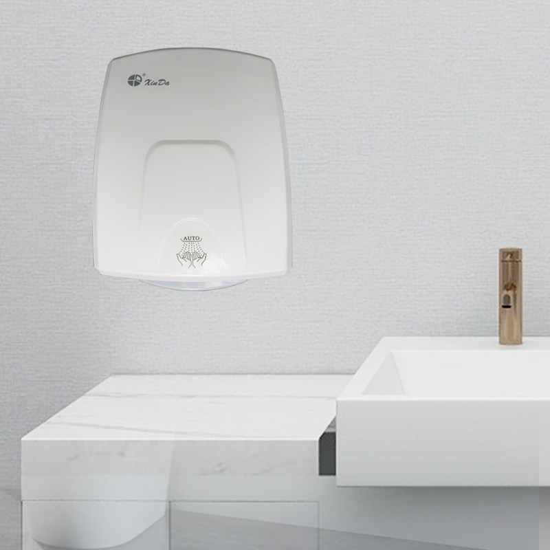 信达干手器卫生间干烘手机壁挂式烘手器GSQ150饭店餐厅烘干器