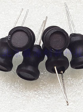 立式直插工字电感8*10-10000uh/10mh 功率电感 绕线电感 5.08脚距