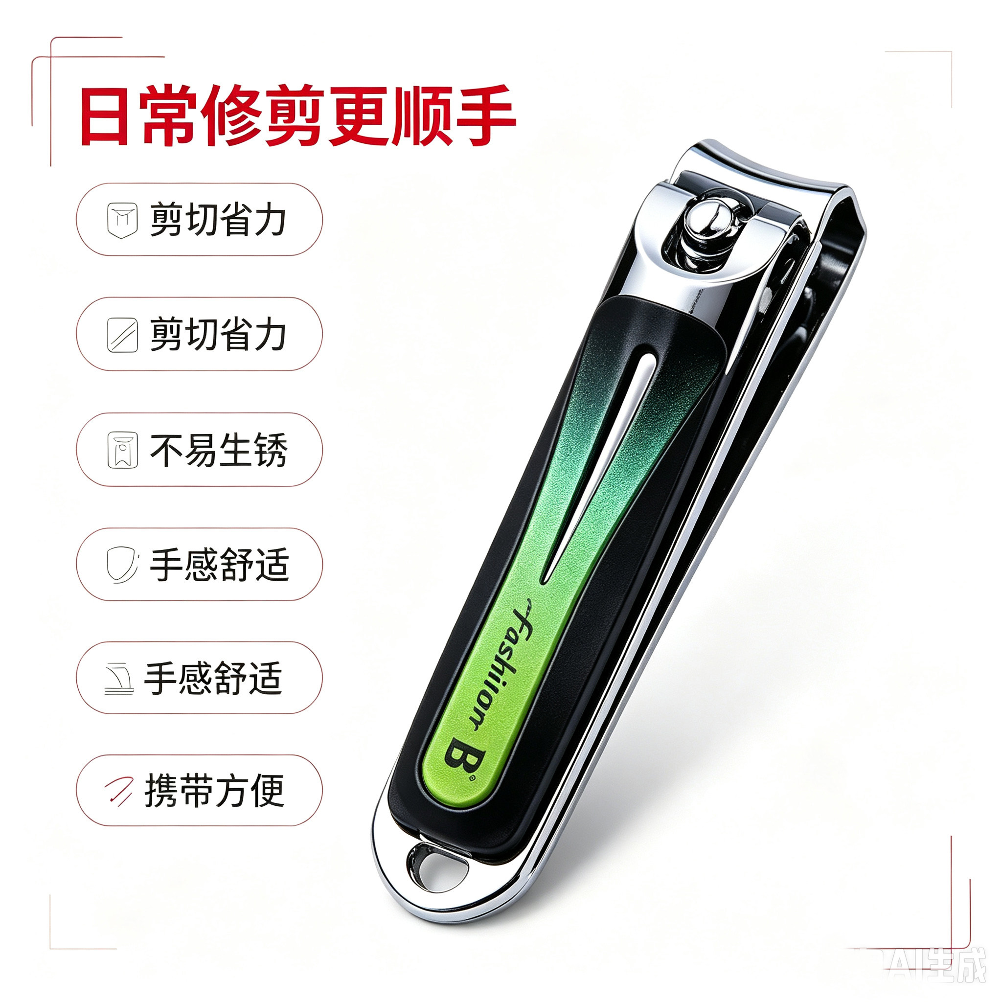 小型便携式省力舒适家用指甲钳刀
