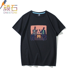 2020名人堂T恤KG加内特邓肯纪念科比卡通纯棉短袖半袖mamba out