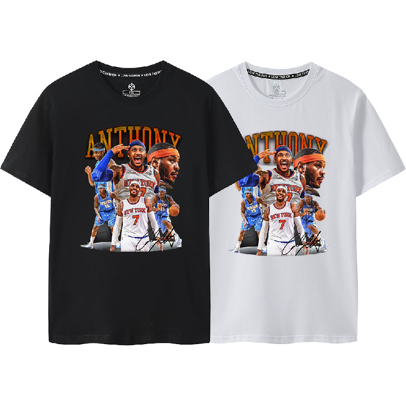 卡梅隆安东尼退役纪念款短袖T恤