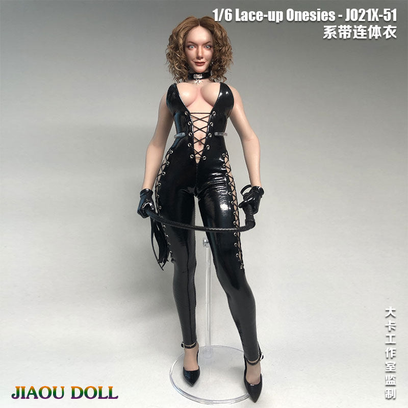 1/6兵人模型性感狂野系列连体衣SM情趣衣服欧美大胸包胶素体可穿