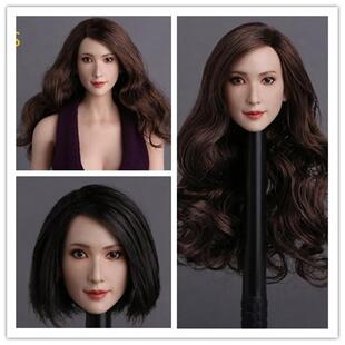 GACTOYS GC008 1/6 亚洲美女头雕 林志玲头雕 美女植发头雕 现货
